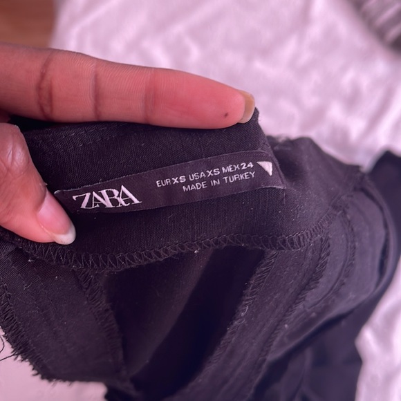 ZARA LINEN BLEND MAXI DRESS - Picture 5 of 7